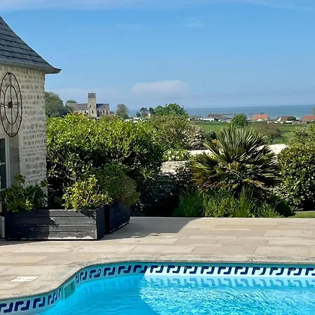 Apartmán L'aster, Avec Acces Piscine Et Jacuzzi Saint-Côme-de-Fresné